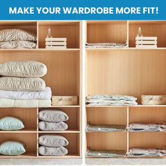 Smart reusable vacuum storage bags ™