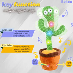 LED Musical Dancing & Mimicry Cactus Toy