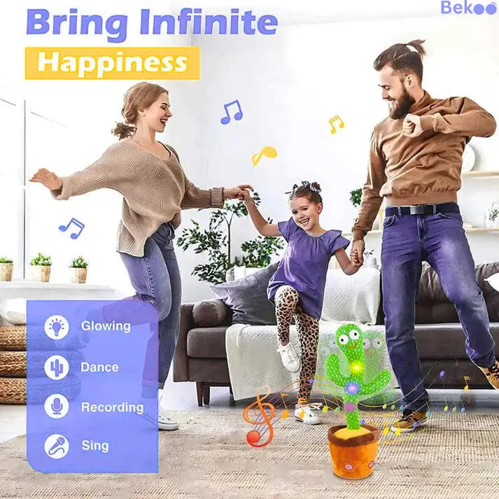 LED Musical Dancing & Mimicry Cactus Toy